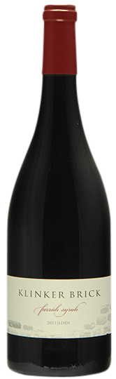 Image of Bottle of 2011, Klinker Brick Winery, Farrah, Lodi
